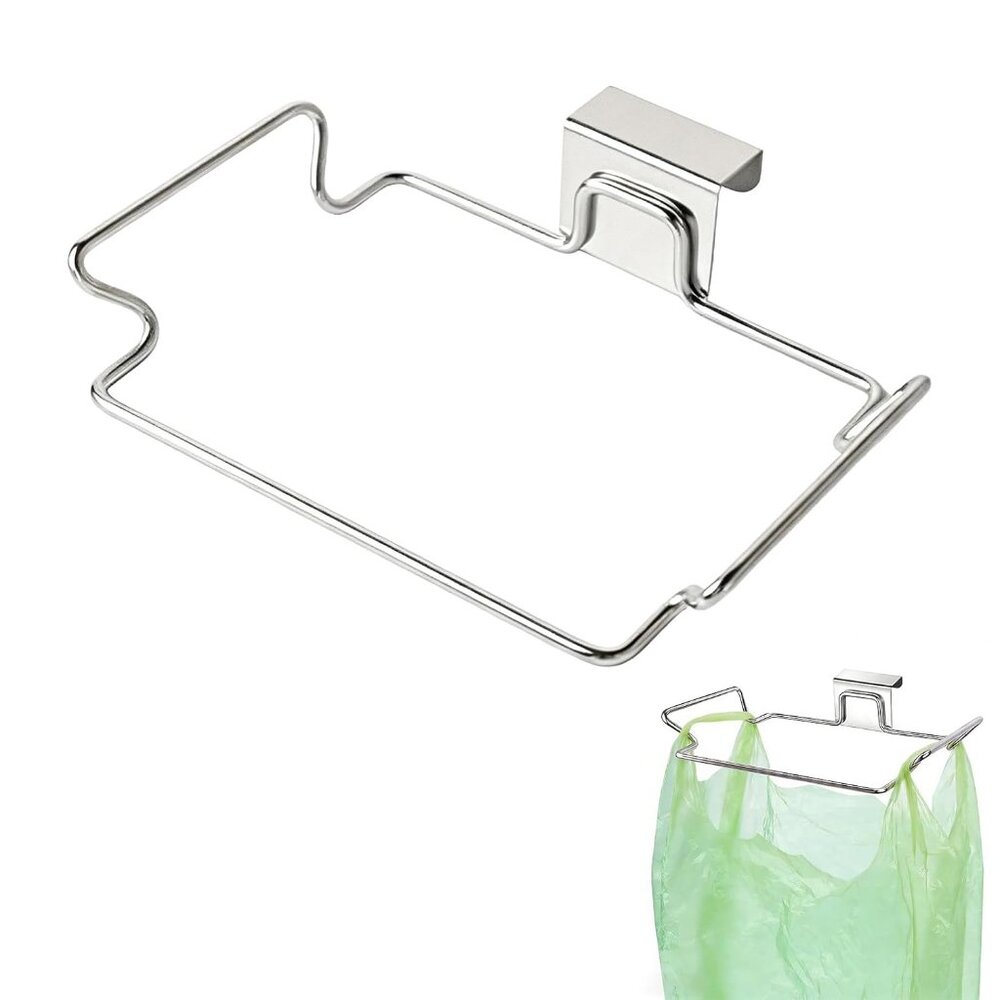 Trash Bag Holder Rack for Recycled Reusable Disposable Plastic Shopping Grocery
